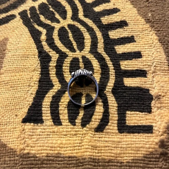 Sterling Silver Antique Lion Head Ring Unisex - Picture 5 of 6